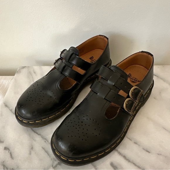 Dr. Martens Black Loafers with Leather Material and Sturdy Sole - Picture 2 of 16